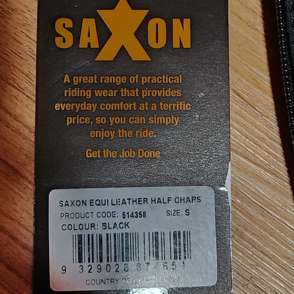 Women's Small Horseback Riding Half-Chaps New - Picture 3 of 3